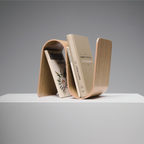 MEANDER könyvtámasz (tölgy, kicsi)