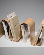 MEANDER könyvtámasz (tölgy, nagy)