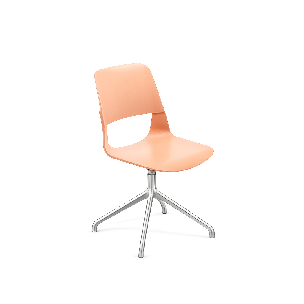 FRIGATE forgószék (festett tölgy, barackszínű) I Bemutatótermi darab