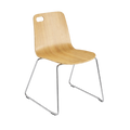 PATROL stacking chair (oak)