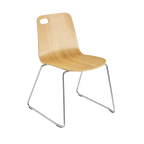 PATROL stacking chair (oak)