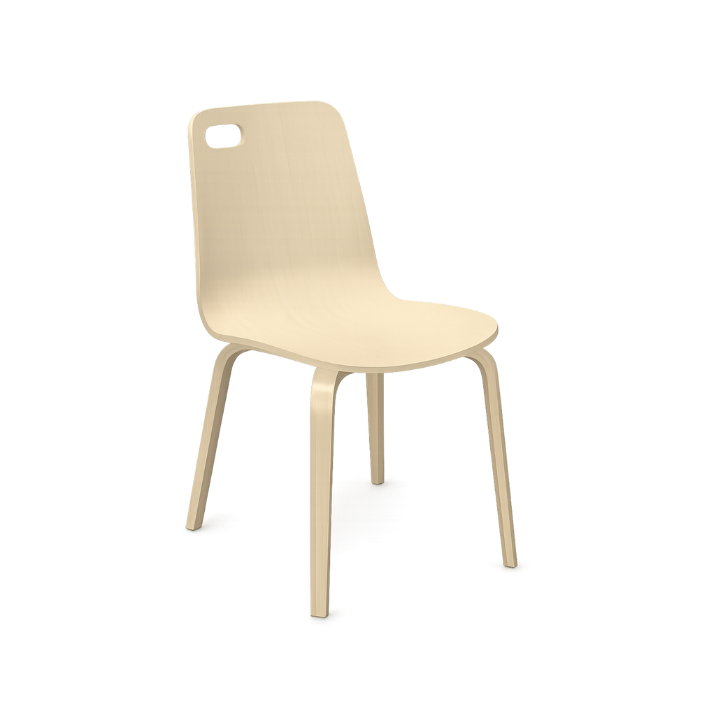 PATROL chair (stained oak, bleached)