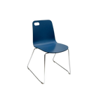 PATROL rakásolható szék (festett tölgy, kék)  I Bemutatótermi darab